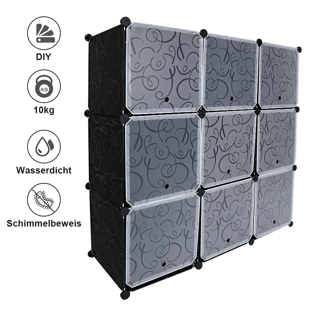 Schuhschrank Schuhregal Aufbewahrung Würfel Schuhablage Plastik