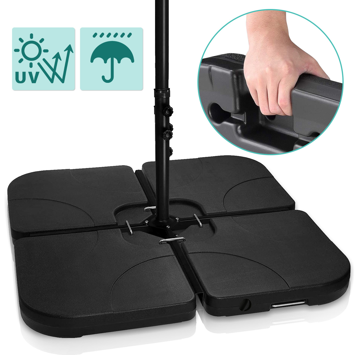 Sonnenschirmständer Sonnenschirm Schirmfuß Schirmgewicht Schirmständer