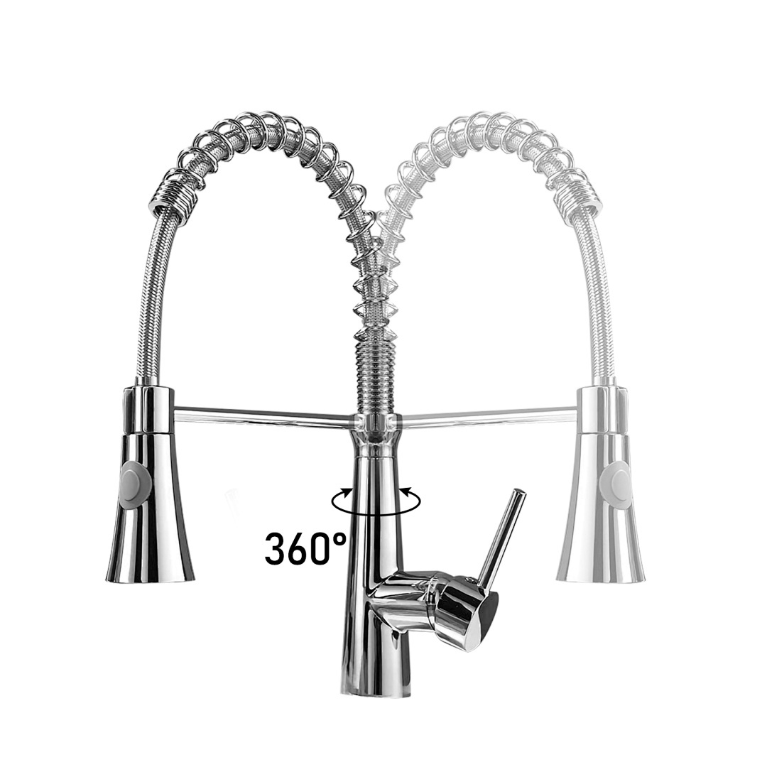 Wasserhahn langlebige Hochdruck Messing Küche Armatur 360