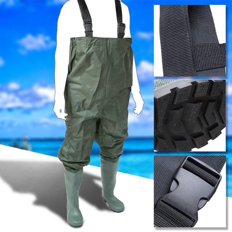 M 40//41 Wathose Teichhose Jugendliche Wasserdicht Anglerhose Gummistiefel Gr