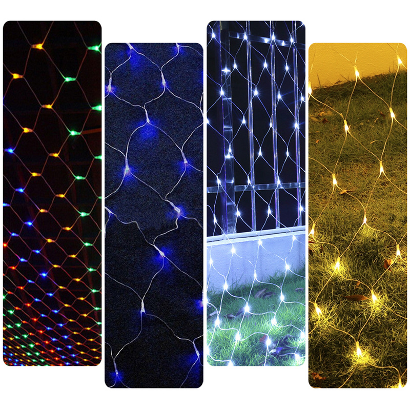 LED Lichternetz Lichtervorhang Weihnachtszeit Weihnachten 8 Modi Lichterkette LED Lichternetz Lichtervorhang Weihnachtszeit Weihnachten 8 Modi Lichterkette