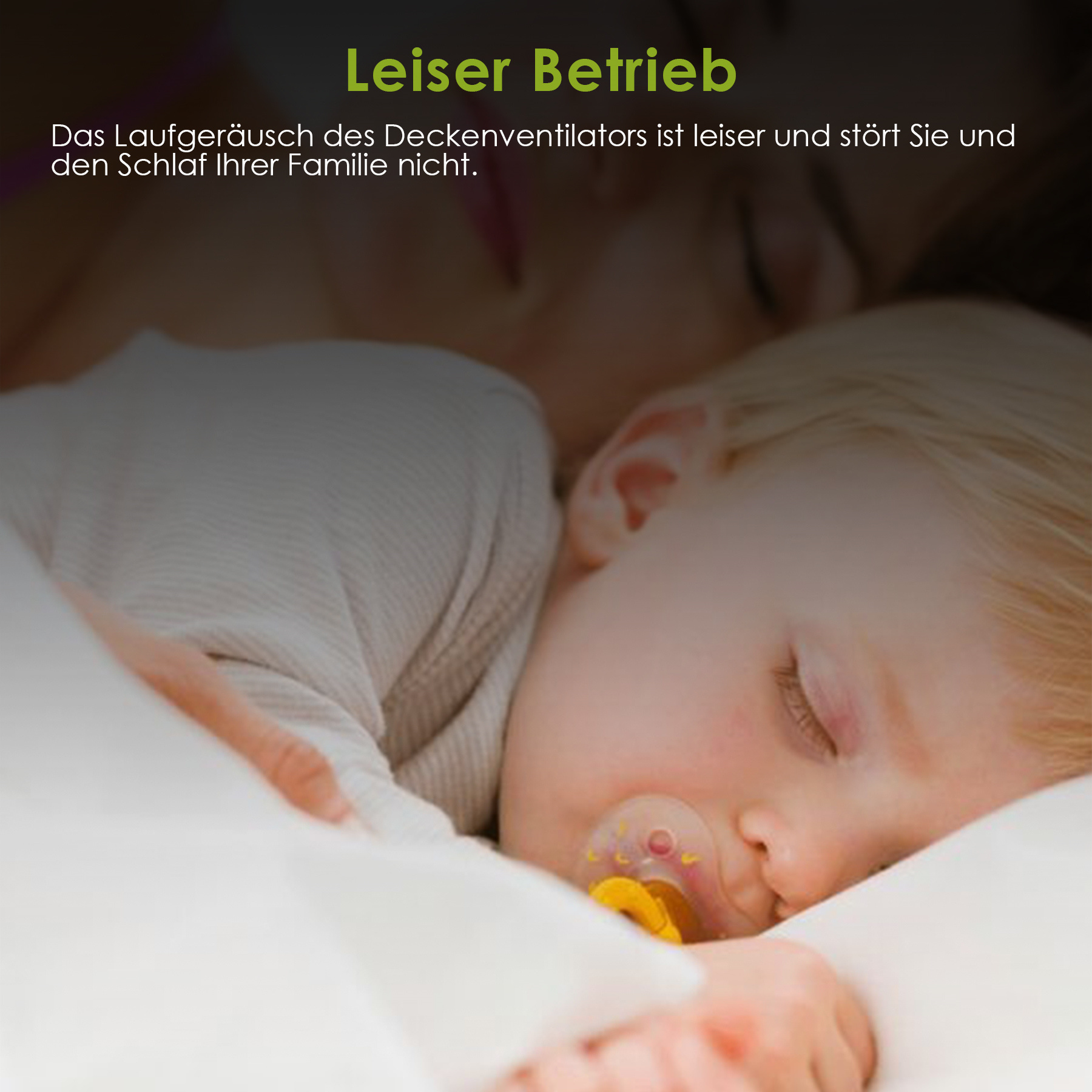 Deckenventilator mit Beleuchtet Weiß Beleuchtung Zimmer Licht Modern