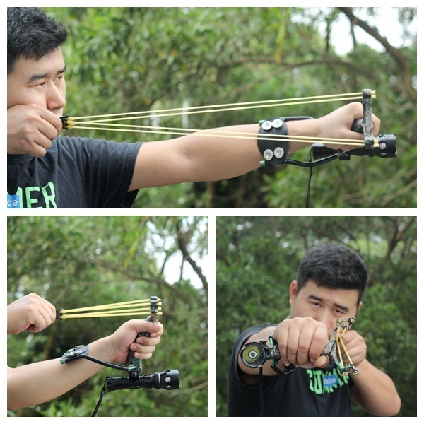 正品七代狙击之鹰弹弓