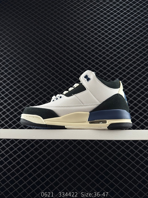 110 真标✅Air Jordan 3 Retro 迈克尔·乔丹AJ3代中帮复古休闲运动文化篮球鞋 货号：CT8532-101 Size：36-47 编码：334422  详情          ¥