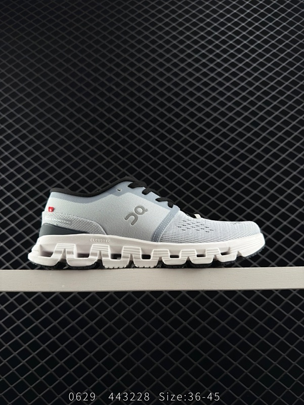 140 【新品】ON昂跑 CLOUD X4 舒适运动 防滑支撑 低帮 训练鞋 昂跑Cloud X4 2025年 蛇年新款运动跑步鞋 三层网眼鞋面： Cloud X 4采用三层网眼结构，确保了优异的