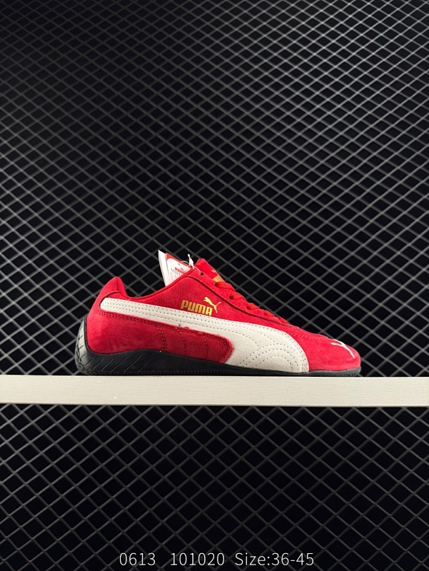 100 ✅Puma Speedcat OG 彪马罗马阿莫尔系列百搭单品 复古运动休闲赛车跑鞋 以趣味十足又前卫复古的设计引领潮流将赛道精神融入街头时尚 开启前卫竞速之旅主打前卫复古风 Roma鞋款的鞋