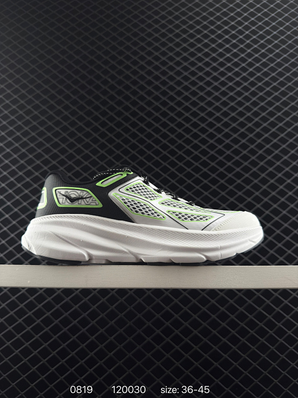 150 HOKA ONE ONE男女款夏季户外运动休闲鞋CLIFTON ONE9透气复古新款 尺码:36-45半 货号：1155370/BWHT 编码：120030  详情          ¥ 15