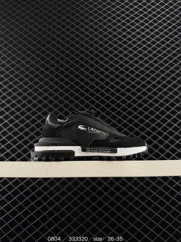 100 法国鳄鱼拉科斯特 LACOSTE COURT-MINIMA 百搭时尚休闲童鞋   类型：童鞋 码数：26 27 28 29 30 31 32 33 34 35 编码：333320 全文