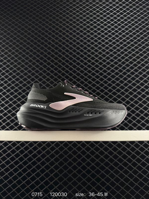 150 布鲁克斯 Brooks Glycerin Max 布鲁克斯 男子缓震马拉松慢跑鞋 #广东超临界大底 原楦原纸板 客供原厂材料开发 极致一眼正品既视感  货号：1104471D099 尺码：36