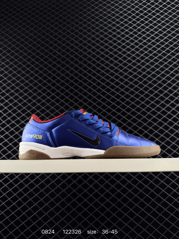 130 耐克 NIKE T90 SP 老爹风足球风复古透气缓震休闲运动慢跑鞋   货号：308238 尺码：36～45 编码：122326  详情          ¥ 130