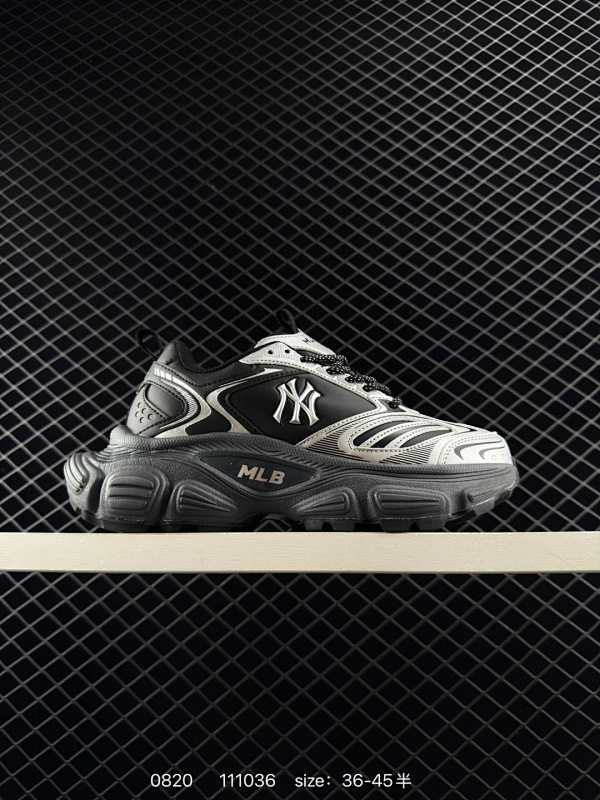 180 MLB Winner Chunky 百搭舒适休闲潮流运动厚底增高防滑耐磨 低帮 老爹鞋 货号:3ASHWD15N 尺码：36～45  编号：111036