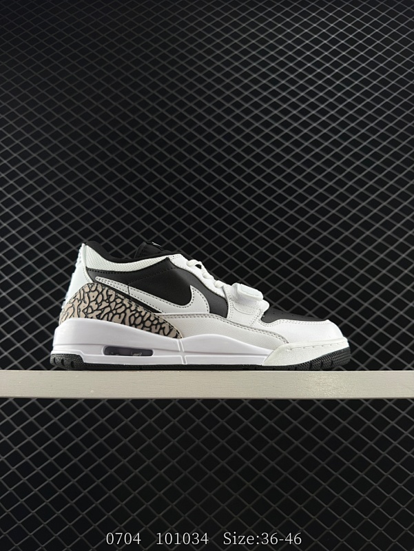 170 公司级✅Nike Air Jordan Legacy 312 Low耐克乔丹三合一混合版本低帮文化休闲运动篮球鞋 有着交错结合的设计 它的名字就展现出它所包含的鞋款元素 312分别对应了Air