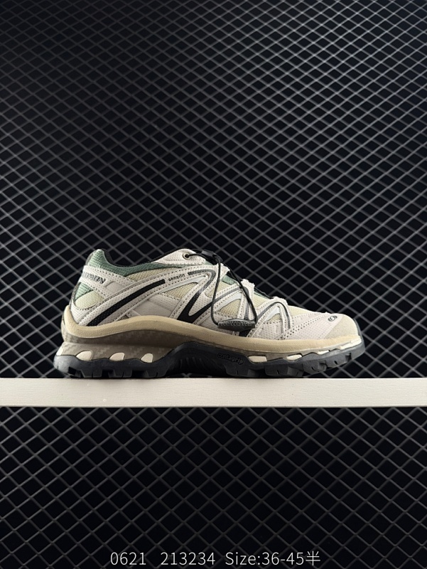 170 公司级✅SALOMON萨洛蒙 XT-QUEST 探索者系列户外越野跑鞋 鞋面采用SENSIFIT贴合技术 全方位贴合包裹脚型 鞋跟部鞋底牵引设计 提供强大的抓地性能 更适应野外崎岖不平的道路