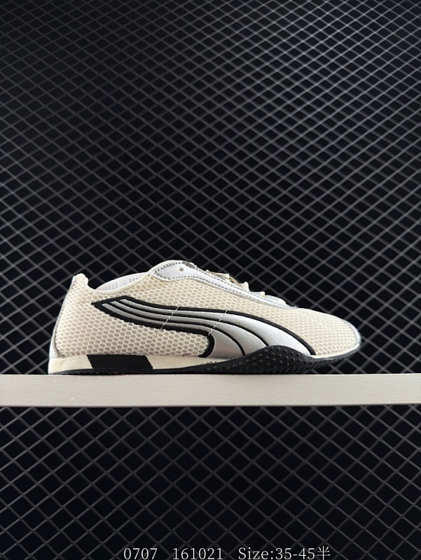 105 PUMA/彪马 男女鞋真标半码制，升级原楦原纸版开发版型，采用荔枝纹移膜牛剖革组合牛巴革饰片鞋面材质，外置轻量耐磨橡胶大底❗️经典重塑，耀目未来！彪马Puma Indoor OG Leathe