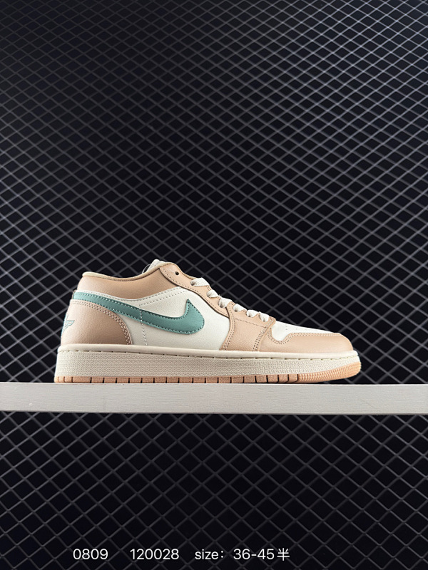 140 Air Jordan AJ1 Low 低帮 卡其绿 DC0774-130全新流水线出品 市场第二梯队最强版 全部原鞋开发 原楦原纸板开发 全鞋电脑针车 原厂内置全掌气垫 原盒内在原标 唯一Zp