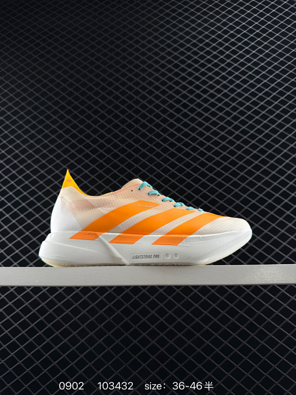 160 阿迪达斯 Adidas Adizero Adios Pro 4 舒适防滑耐磨 低帮 休闲跑步鞋 男女款厚度增高老爹鞋 2025年，adidas推出了adidas ADISPR4跑鞋，该鞋具有软