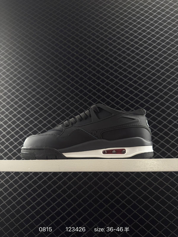 130 乔丹Jordan Air Jordan 4 RM 防滑 低帮 复古篮球鞋 此款鞋采用近几年比较流行的版型设计，外观时尚大气。鞋底采用耐磨的材质，穿上它，让您感觉到舒适的体验 尺码： 36 36