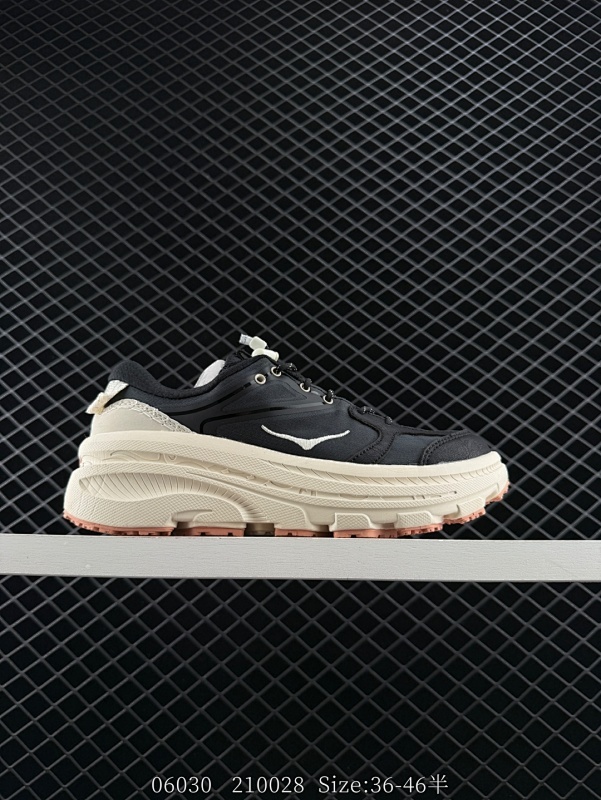 140 公司级✅HOKA ONE ONE Bondi B3 复古舒适防滑耐磨 低帮 山地户外跑步鞋 货号：1155351/BKLB 尺码：36-46带半码 编码：210028  详情      ¥ 1