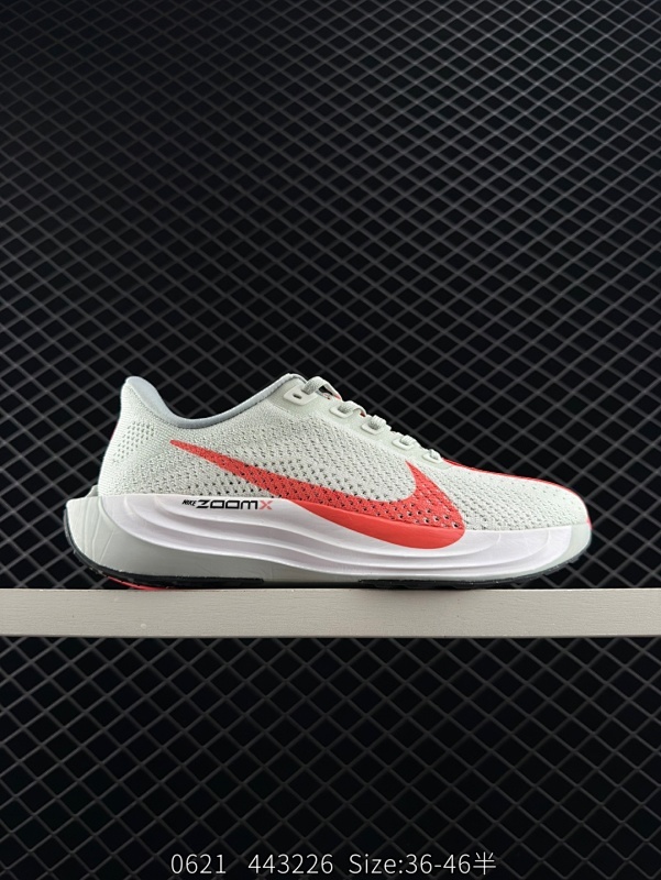 130 公司级✅Nike Air Zoom Pegasus Plus 耐克飞马加强版系列低帮马拉松休闲运动慢跑鞋 升级原楦原纸版数据开发 采用弹性 Flyknit 飞织鞋面材质 内里嵌入定型海绵 全掌