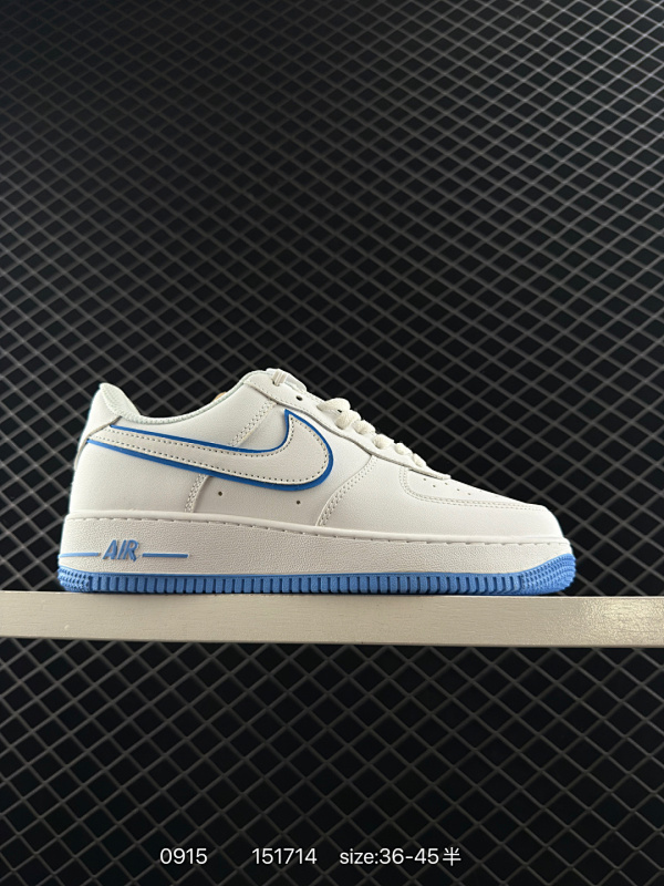 70 耐克Nike Air Force 1 Low  空军一号低帮百搭休闲运动板鞋。柔软、弹性十足的缓震性能和出色的中底设计，横跨复古与现代的外型结合，造就出风靡全球三十多年的Force 1。 货号：