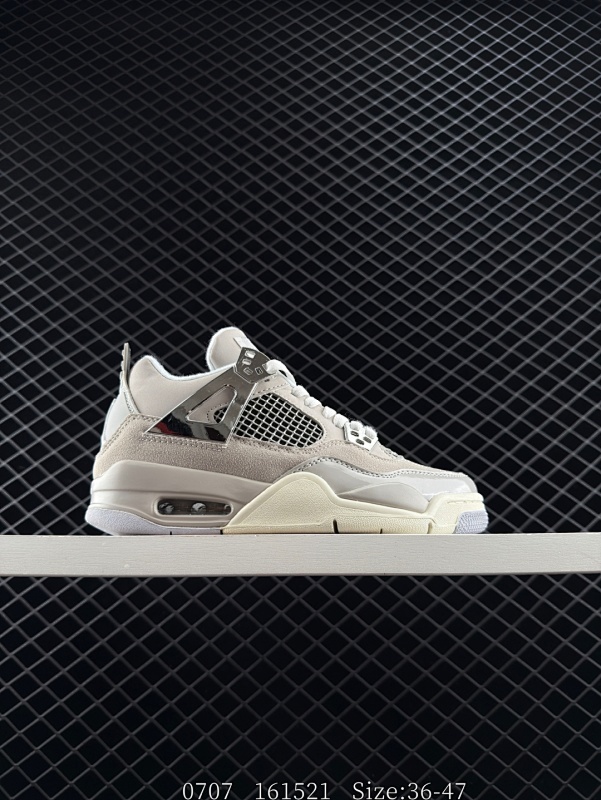 105 真标✅Nike Air Jordan 4 Retro 耐克迈克尔·乔丹AJ4代中帮复古休闲运动文化篮球鞋 货号:DH6927-111 ID: 161521 Size:36～47