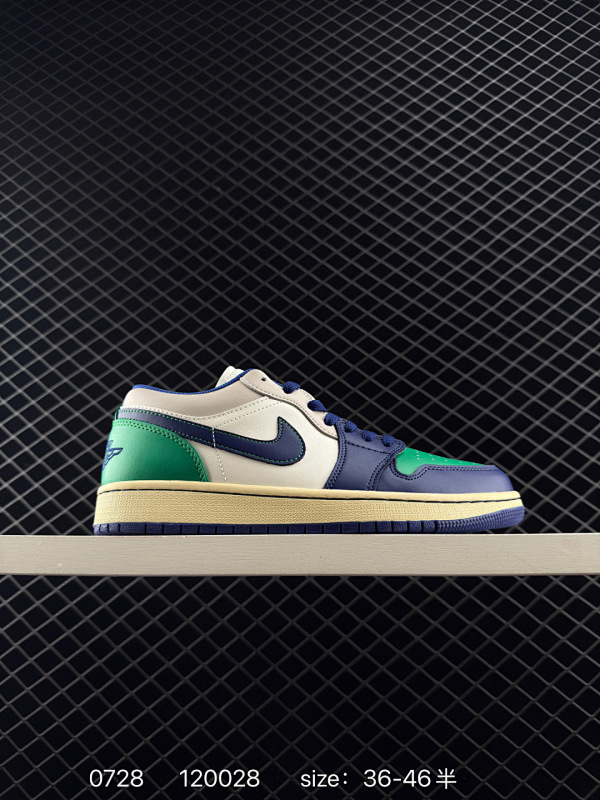 140 公司级✅Nike Air Jordan 1 Low AJ1乔1低帮休闲板鞋 同步官方配色  头层皮打造 正确满胶鞋垫 四线拉帮  原厂织唛标 鞋舌高弹海绵填充 官方货号:553558-147