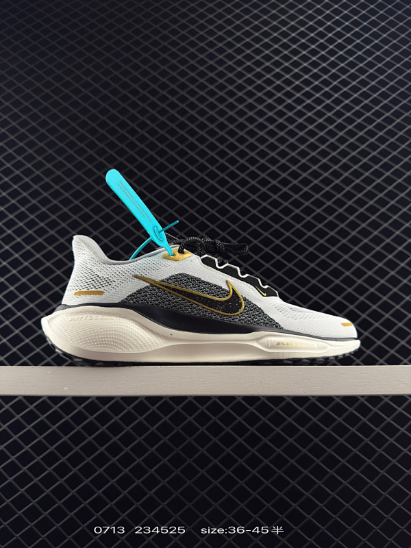 125 ✅耐克Nike Air Zoom Pegasus 41 超级飞马涡轮增压马拉松休闲运动慢跑鞋 货号:FZ5079-001 尺码:36 36.5 37.5 38 38.5 39 40 40.5