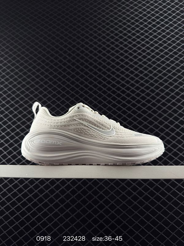 140 公司级✅Nike VOMERO PLUS 耐克 舒适减震防滑 低帮跑步鞋 全掌ReactX泡绵中底 前掌和后跟还配备了Air Zoom气垫单元