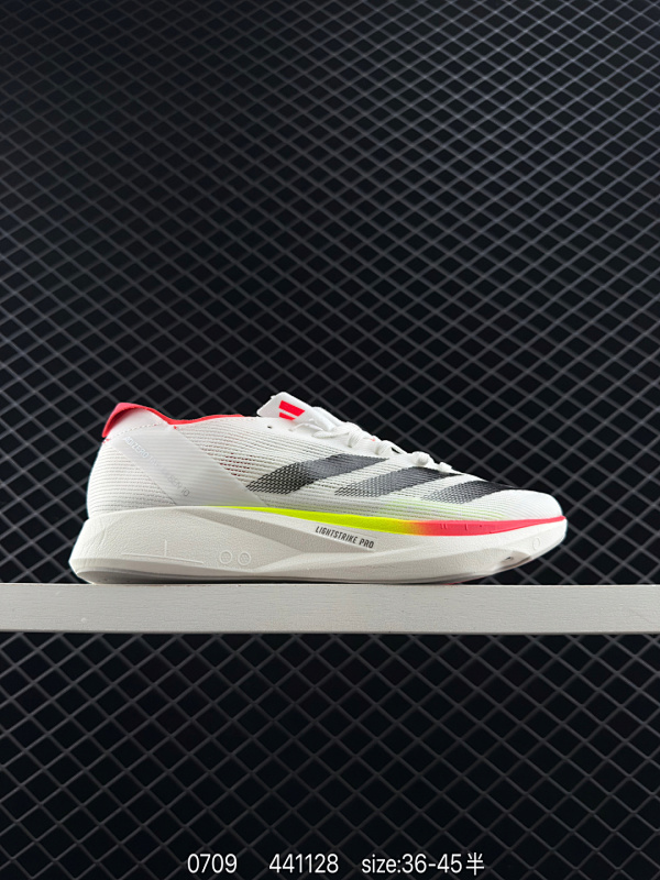 140 ✅Adidas Adizero Takumi Sen 10 M 阿迪达斯 耐磨减震专业跑步鞋 无论是平时训练还是马拉松 让这款跑步鞋伴你畅快开跑 兼具舒适性和结构感 搭载Lightstrike