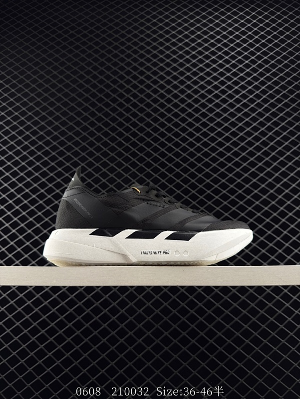 160 ✅Adidas Adizero Adios Pro 4M 马拉松飞线贾卡轻质透气休闲运动跑步鞋 采用双层透气网纱 Flywire动态飞线绑缚鞋面材质 内置Zoom小气垫装置  货号：JR636