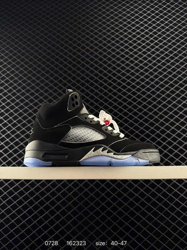 115 Air Jordan 5 Wings Medium Grey 灰黑 AJ5高帮篮球鞋 IO2038-001 尺码：见图 编码：162323