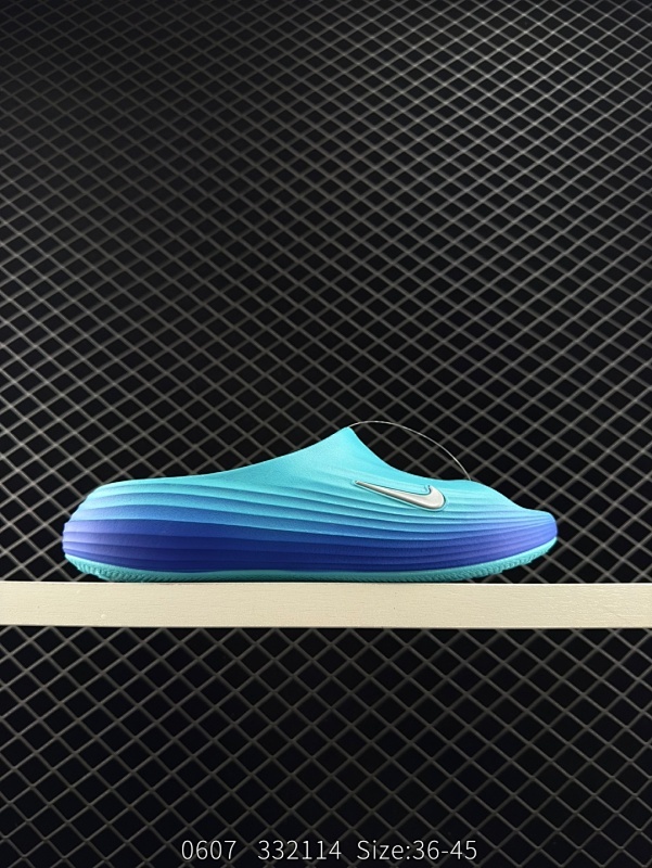 70 公司级✅Nike ReactX REJUVEN8 Slide耐克 简约舒适 洞洞鞋 由兼具轻便性和耐用性的EVA泡沫打造 拖鞋的外观十分吸引人 融合了舒适与时尚的元素 延续了简约独特的美学风尚