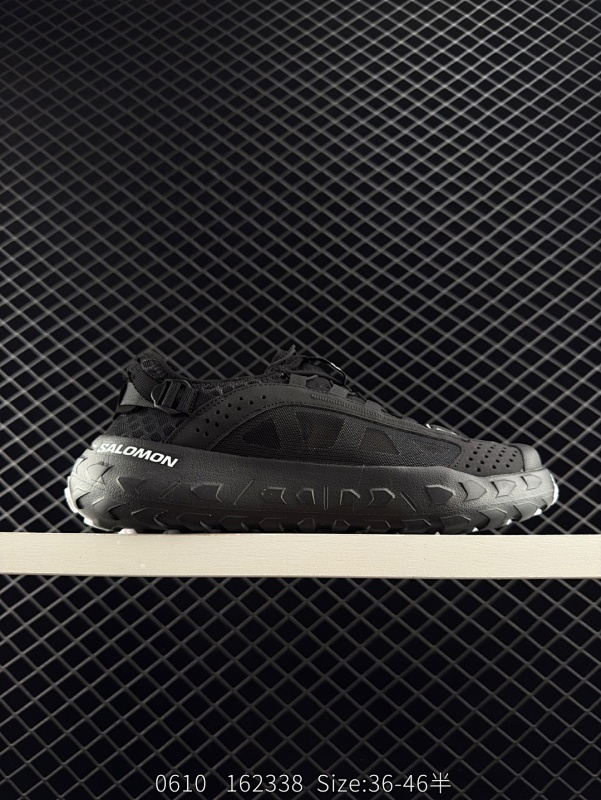 190 公司级✅SALOMON 萨洛蒙solamphibian新款春夏季户外溯溪涉水轮胎鞋 这款鞋具备水陆两栖功能，采用厚底设计，增强舒适度和抓地力。鞋面由织物网眼布和合成革拼接，具有优良的透气性和强