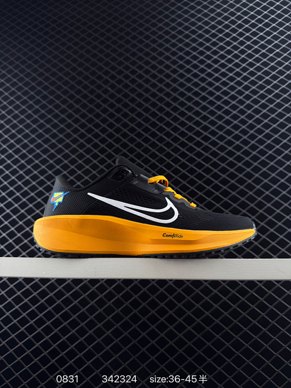 120 Nike  Quest 6  舒适休闲简约百搭 织物减震耐磨透气 低帮跑步鞋 男款 黑色 尺码：如图 编码：342324  详情          ¥ 120