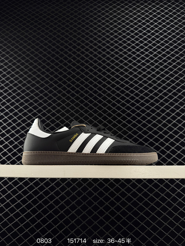 70 Adidas/阿迪达斯 采用硬质荔枝纹牛剖革鞋面材质，外置加厚耐磨橡胶大底❗阿迪达斯/三叶草Adidas Originals Samba Rose W桑巴蔷薇系列低帮德训风百搭复古松糕休闲运动厚