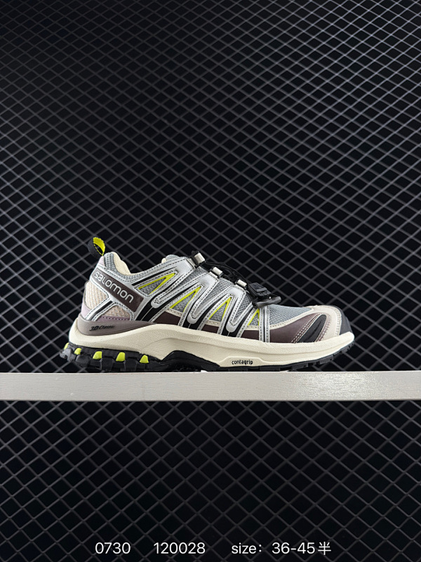 140 Salomon XA PRO 3D EXPANSE萨洛蒙户外越野跑鞋 货号:474786 28 鞋面采用SENSIFIT贴合技术 全方位贴合包裹脚型 鞋跟部鞋底牵引设计 提供强大的抓地性能 更