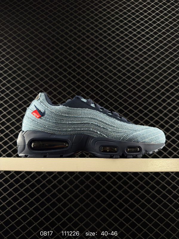 130 ✅耐克NIKE AIR MAX 95 TT气垫复古慢跑百搭鞋休闲运动鞋 货号:HM4743-001 ID:111226 Size:40～46  详情       ¥ 130