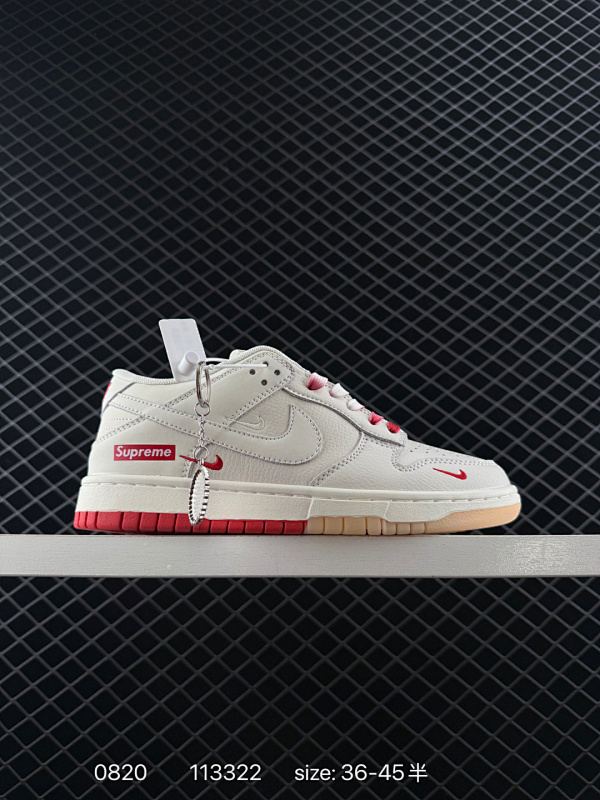 110 ✅耐克 Nike SB Dunk Low 扣篮系列 复古低帮休闲运动滑板板鞋。悟空采用脚感柔软舒适ZoomAir气垫，有效吸收滑板等极限运动在落地时带来的冲击力，为街头运动者们提供更好的保护。