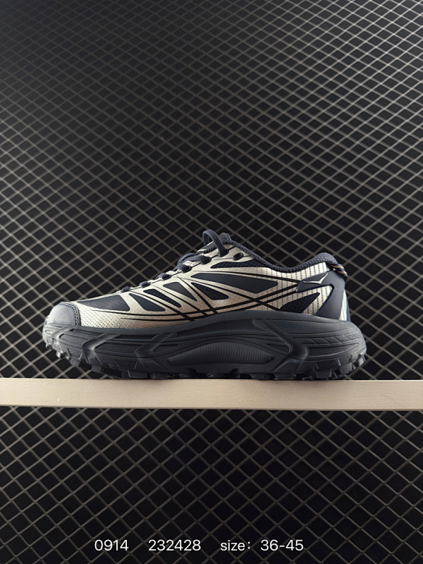 140 Hoka Mafate Speed 2 超轻厚底轻量山地跑步鞋  原装轻量化材料Fresh Foam 超轻量中底全部用料