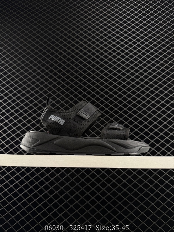 85 公司级✅Puma RS-Sandal Iri 彪马 百搭潮流休闲运动魔术贴沙滩凉鞋  采用尼龙织带条魔术贴调节设计#发泡轻量缓震EVA中底及耐磨防滑橡胶外底 尺码：35-45 编码：525417