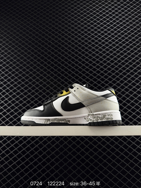 120 耐克NIKE DUNK LOW RETRO扣篮系列 复古低帮休闲运动滑板板鞋 采用脚感柔软舒适ZoomAir气垫 有效吸收滑板等极限运动在落地时带来的冲击力 为街头运动者们提