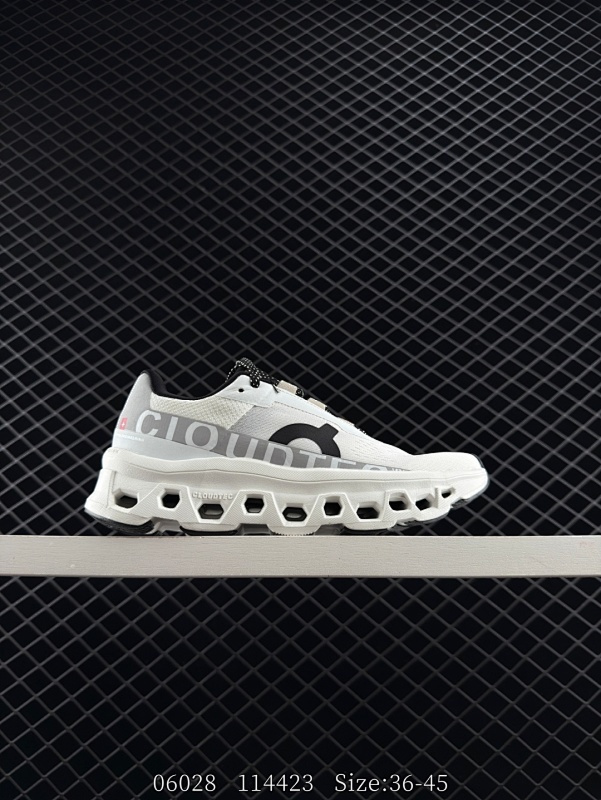 115 公司级✅On Cloudmonster Void 昂跑 户外街头机能风新兴品牌轻便低帮跑步鞋 首发实拍鞋款以网球为灵感的运动休闲鞋 大胆的复古外观与革新科技融合 助力运动生活的活力探索  货号