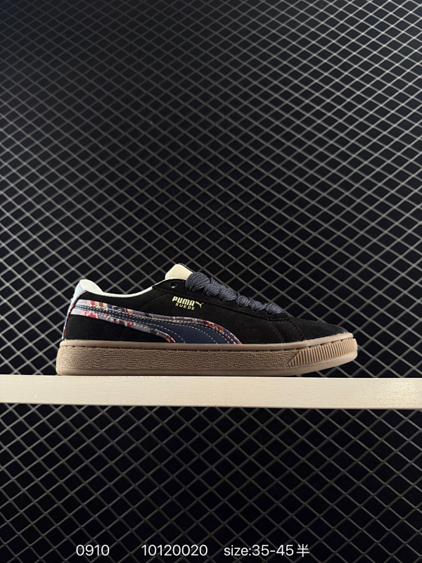 100 彪马Puma Suede Classic经典复古明星系列休闲运动百搭板鞋。 尺码：36 37 38 39 40 41 42 43 44 45 货号：398673 编码：10120020  详情