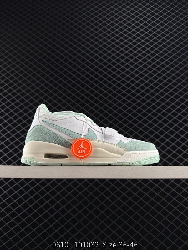 160 Nike Air Jordan Legacy 312 Low耐克乔丹三合一混合版本低帮文化休闲运动篮球鞋 货号：FQ7827-102 尺码：36～46带半码 编号：101032  详情