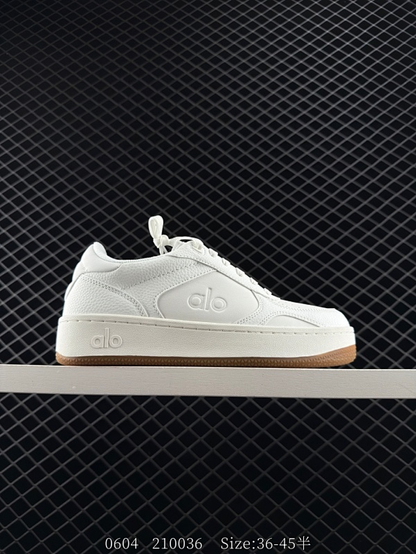 180 alo Recovery Mode yoga 易梦玲 Jisoo智秀同款小白鞋  等多位明星同款上脚  主打各大平台外贸主推 佛山大厂采购原材料多处细节一步到位  一款随意搭配的都好看的鞋子a