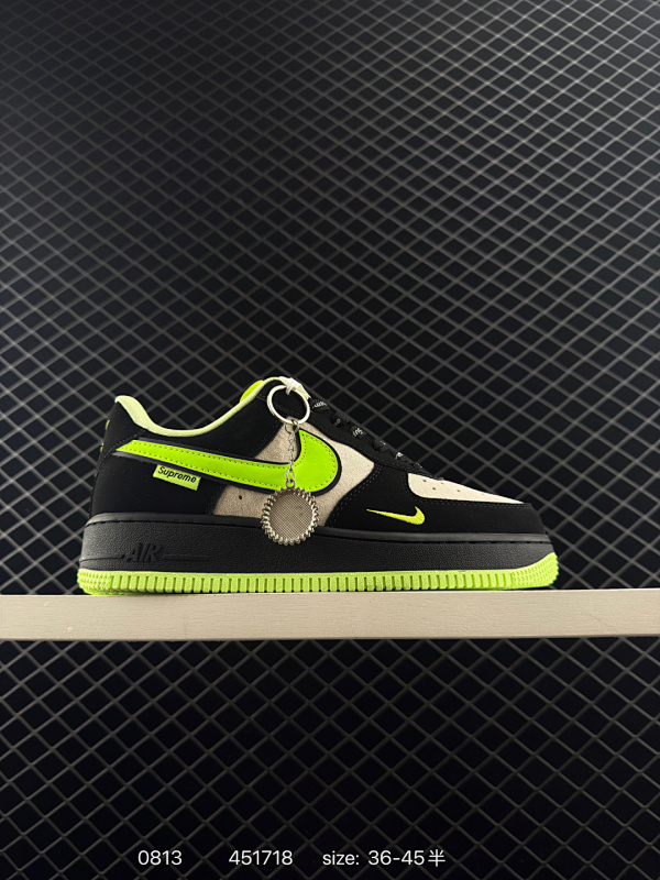 90 公司级✅NIKE AIR FORCE 1‘07 原楦头原纸板 打造纯正低帮空军版型 专注外贸渠道 全掌内置蜂窝气垫  原盒配件 原厂中底钢印、拉帮完美  货号:DF0188-009 Size:3