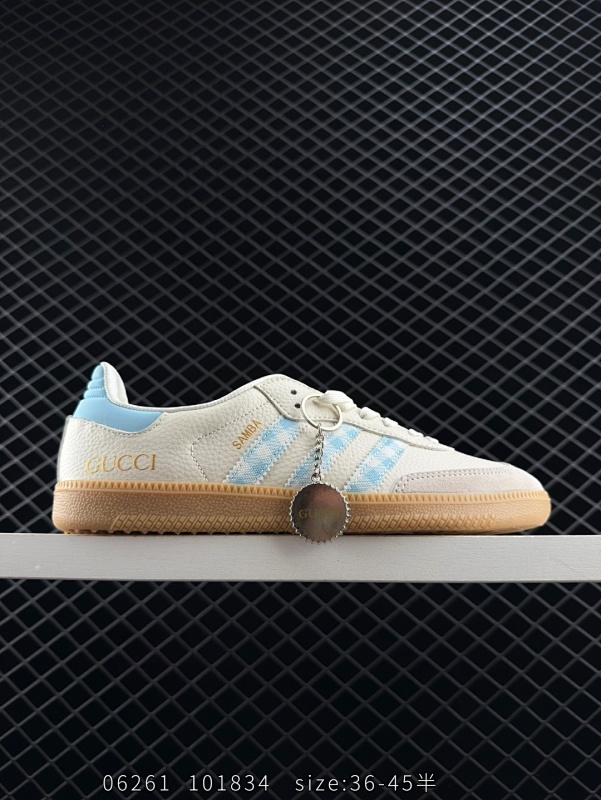 170 公司级✅Adidas Originals Samba OG ‘DIY’桑巴舞系列 阿迪达斯 三叶草绅士德训足球风百搭低帮休闲运动板鞋 原装头层材料 用料绝不含糊 独家版型蒸餾加工帶來的