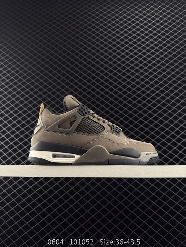 260 Nike SB x Air Jordan 4 Retro "Cave Stone" 摩卡棕 AJ4 乔丹4代 aj4 乔4 乔丹4 棕色 乔丹篮球鞋系列 鞋身整体以TS经典大地色为主色调，辅以