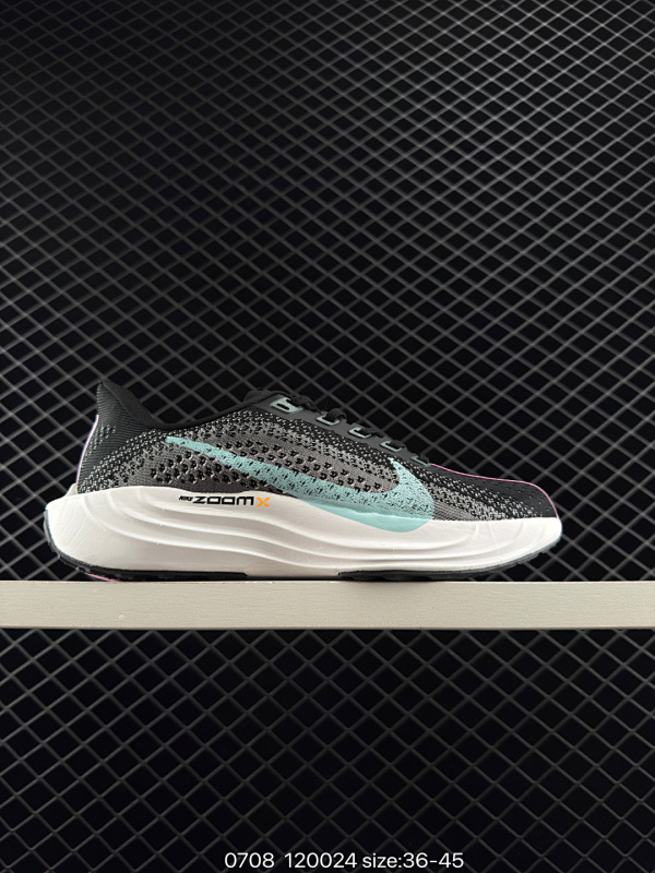 120 Nike Air Zoom Pegasus Plus 耐克飞马加强版系列低帮马拉松休闲运动慢跑鞋 升级原楦原纸版数据开发 采用弹性 Flyknit 飞织鞋面材质 内里嵌入定型海绵 全掌型 Zo