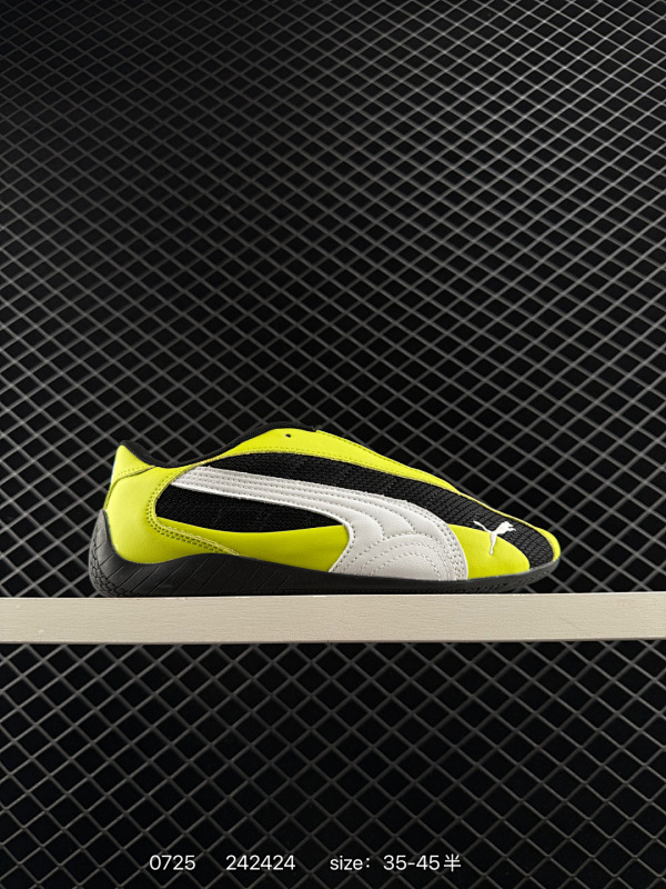 120 ❤️全新B版Puma Speedcet OG  彪马低帮复古运动休闲赛车跑鞋  以趣味十足又前卫复古的设计引领潮流，将赛道精神融入街头时尚，开启前卫竞速之旅。融入经典配色，主打前卫复古风。鞋款